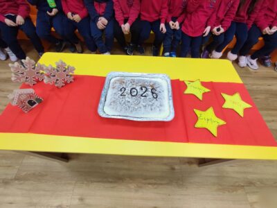 Κοπής της πίτας για τα τμήματα Αστεράκια και Φεγγαράκια ⭐🌜