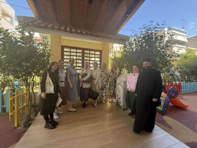 Το νηπιαγωγείο μας είχε τη χαρά να φιλοξενήσει μια ομάδα εκπαιδευτικών από τη Σουηδία μέσω του προγράμματος Erasmus +. 🇸🇪 Παρακολούθησαν την καθημερινότητά μας στην τάξη και ανταλλάξαμε σκέψεις για τις ομοιότητες και τις διαφορές των εκπαιδευτικών μας συστημάτων.📕
